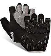 sunnex Gym Gloves for Women, Workout Gloves Women, Fingerless Gloves for Weightlifting, Lightweig...
