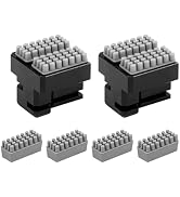 Kobra S1 Nozzle Brush - 2 Pack Aluminum Housing Silicone Wiper, 4 Replacement Brushes Included - ...