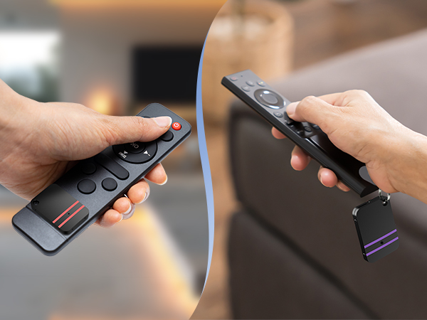 Esky Key Finder Locator with Sound, Stick-on TV Remote Control Finder, Item Locator Tags