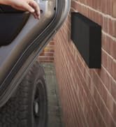 WORKPRO Garage Wall Protector, 4 Pack Garage Car Door Protector with 1.18” Ultra Thickness and Me...