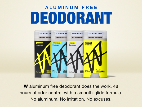 Aluminum free deodorant
