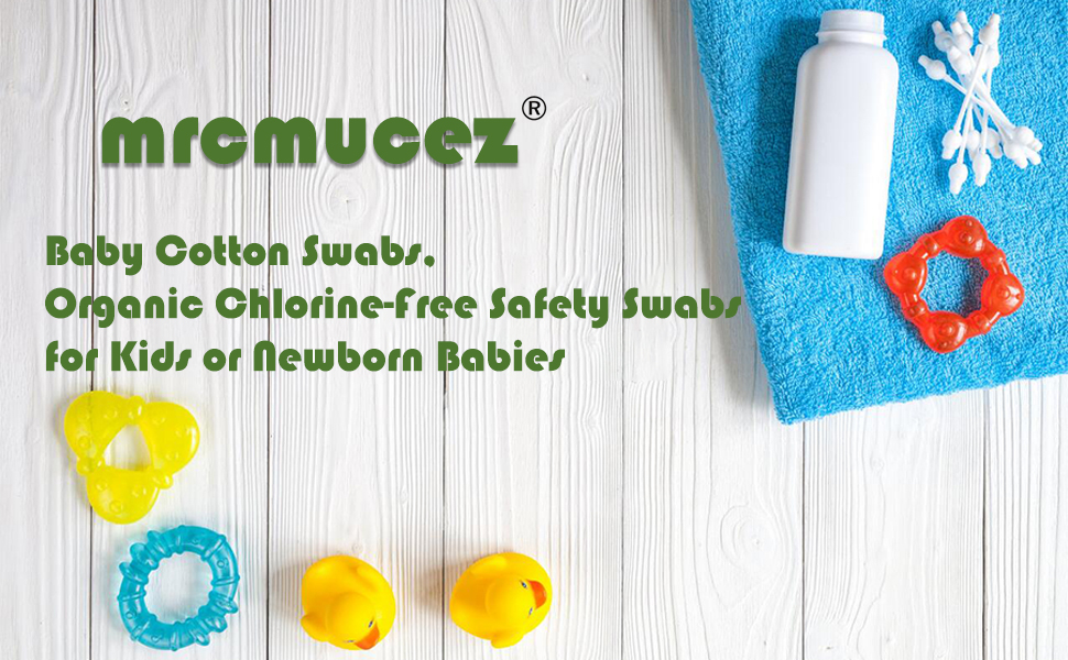 Safety Cotton Swabs with Large Tip 216PCS
