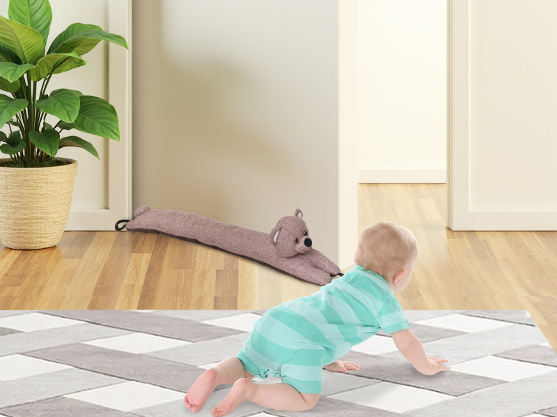 door draft stopper