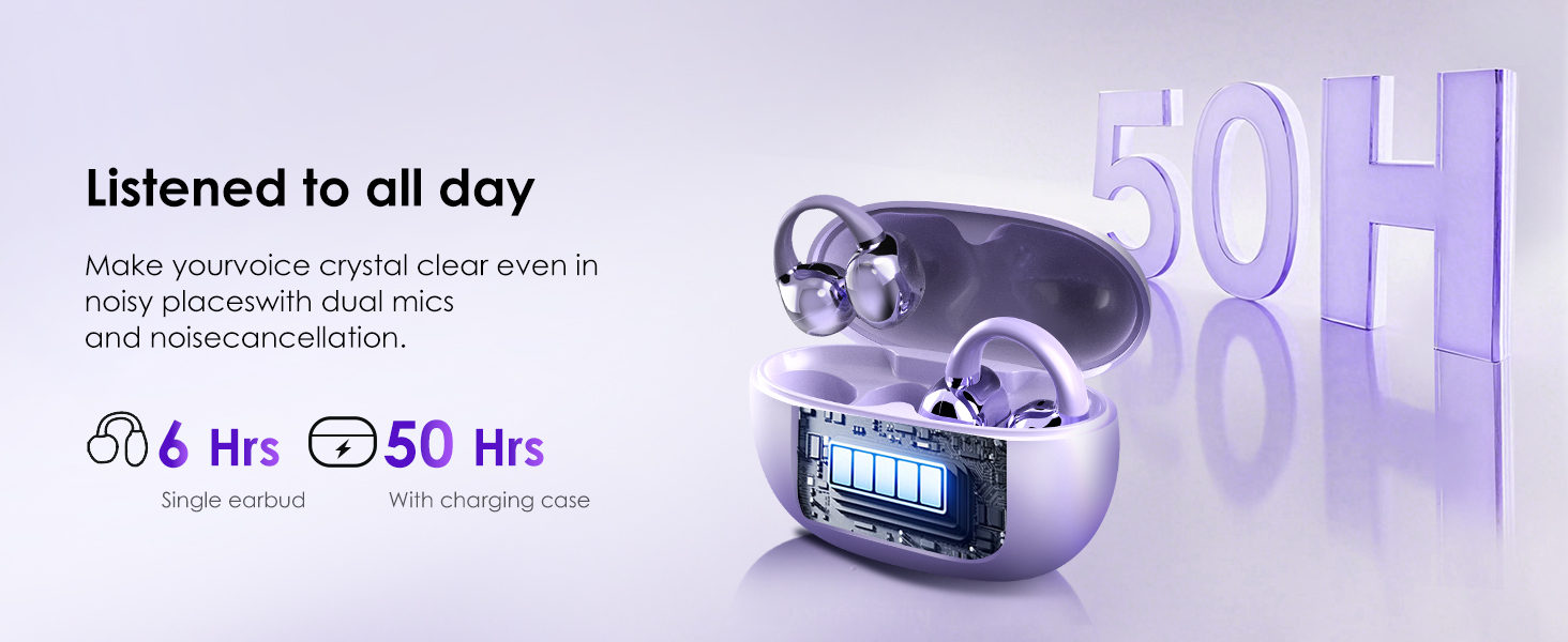 clip on earbuds
