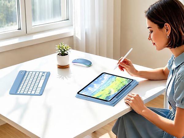 samsung a11 plus tablet case with keyboard