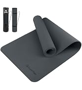 Gruper Yoga Mat Non Slip, 72"L x 24"W x 0.24"/0.32"TH, Anti-Tear Exercise Mat with Carrying Strap...