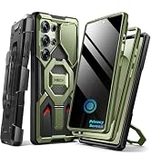 TONGATE Magnetic Stand for Samsung Galaxy S25 Ultra Case with Privacy Screen Protector, [Compatib...