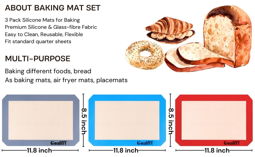 silicone baking mat