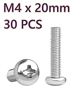 M4x20 machine screws