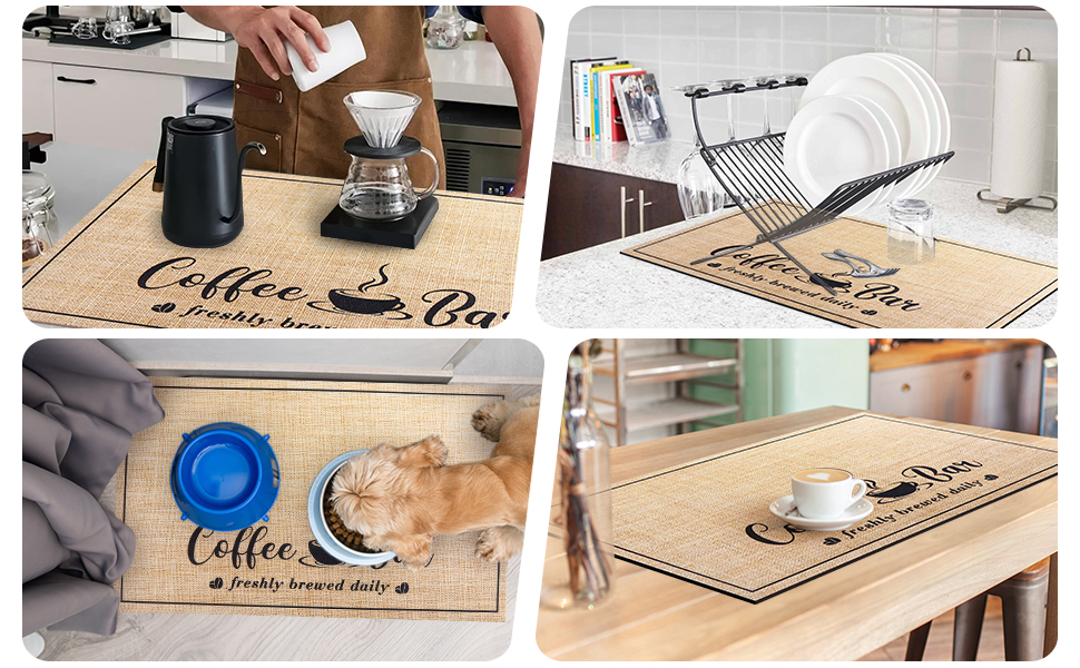 coffee maker mat