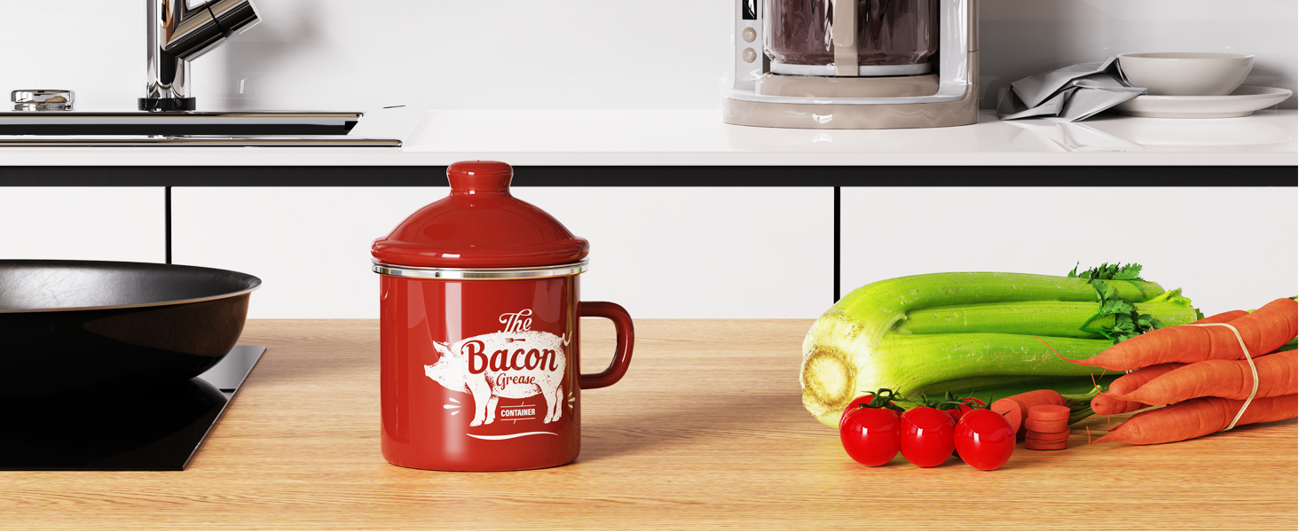 Mini Bacon Grease Container