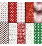 Naler 100 Sheets Christmas Tissue Paper Bulk Pack Xmas Holiday Premium Decorative Gift Wrapping T...