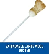 Unger Extendable Lambs Wool Duster, Extends to 43