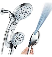 Hotel Spa AquaCare As-Seen-On-TV High Pressure Handheld/Rain 50-mode 3-way Shower Head Combo with...