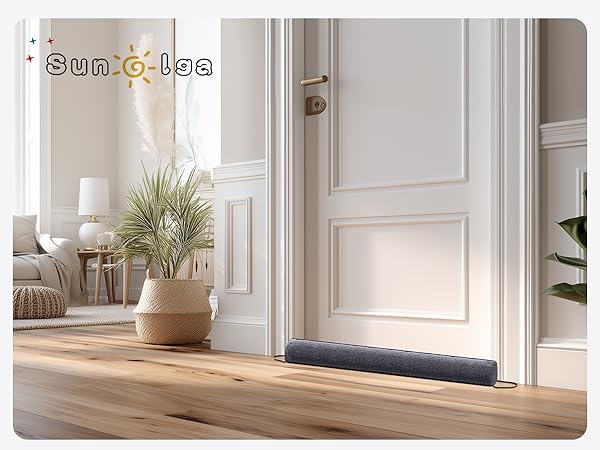 door draft stopper for bottom of door