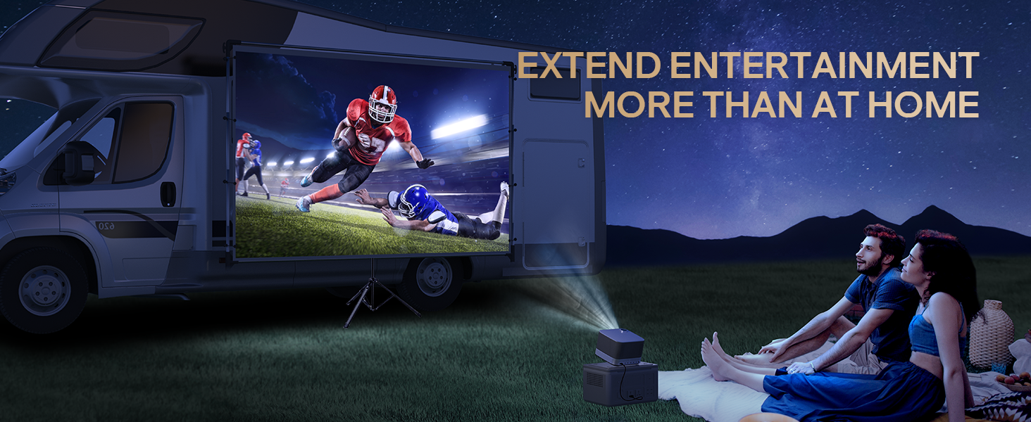outdoor projector
