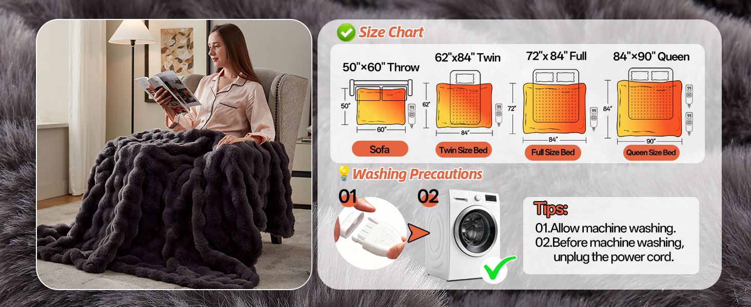 electric heated blanket