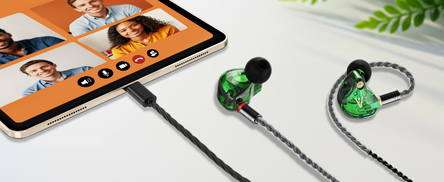 Audiovance HiFi Wired Earbuds Vibes 202