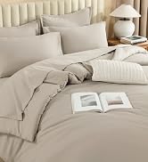 Litanika Comforter Full Size Sets Oatmeal - 7 Pieces Bed in a Bag Full Bedding Comforter Sets, Pl...
