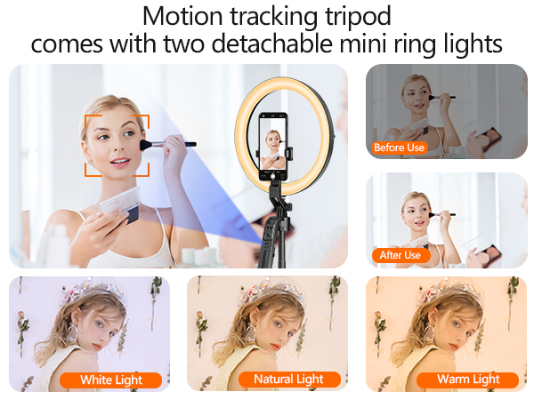 selfie stick tripod with lights