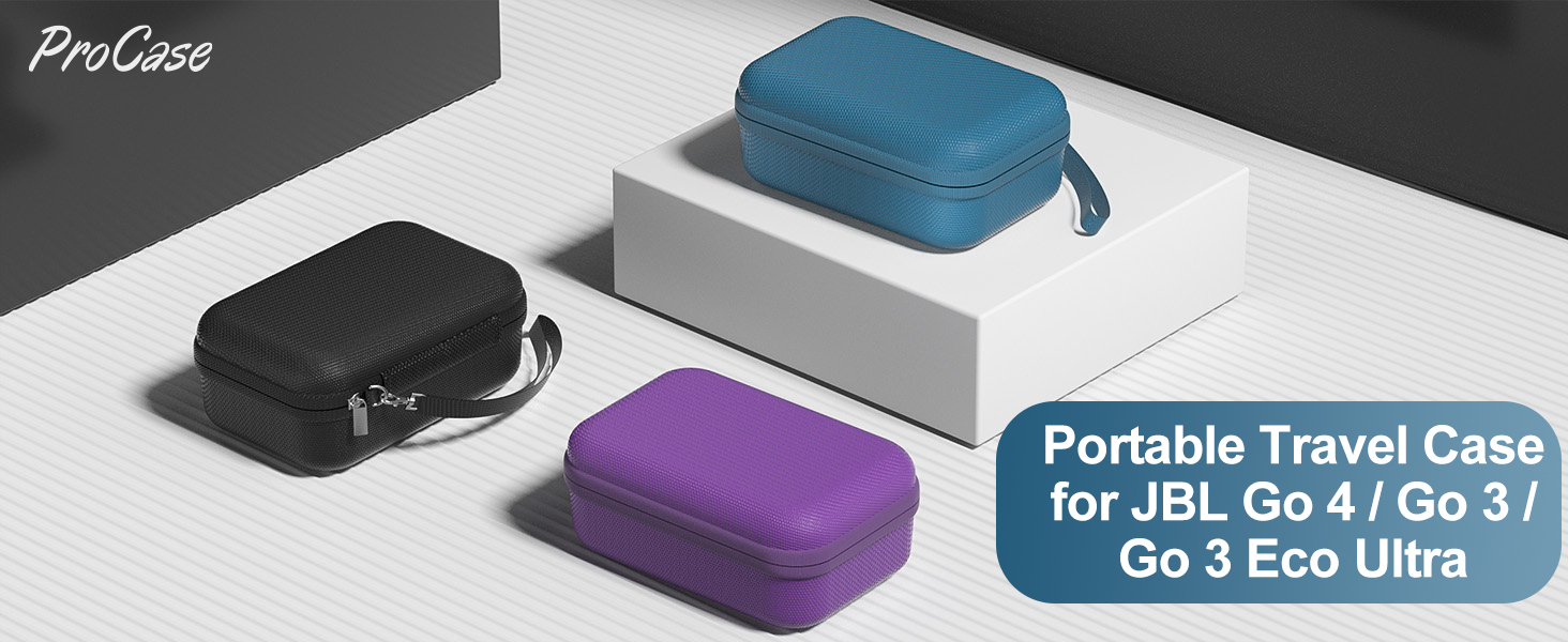 Hard Shell Travel Case for JBL Go 4 2025/ Go 3/ Go 3 Eco Ultra Speaker