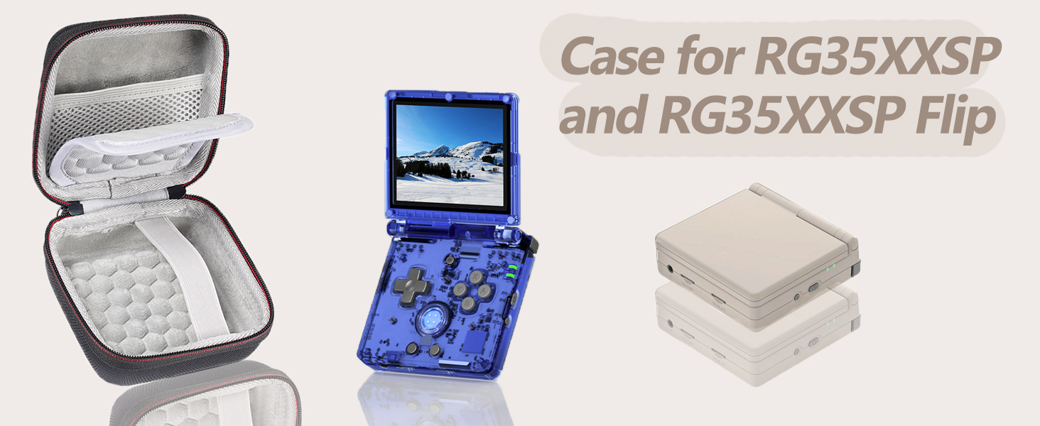 Case for RG35XXSP and RG35XXSP Flip