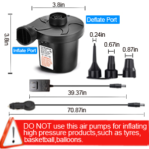 BrilliantHouse electric air pump