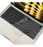 Keyboard Cover Skin for MacBook Air 13" 15 inch M4 Chip A3240 A3241 Released in 2025 Touch ID TPU...