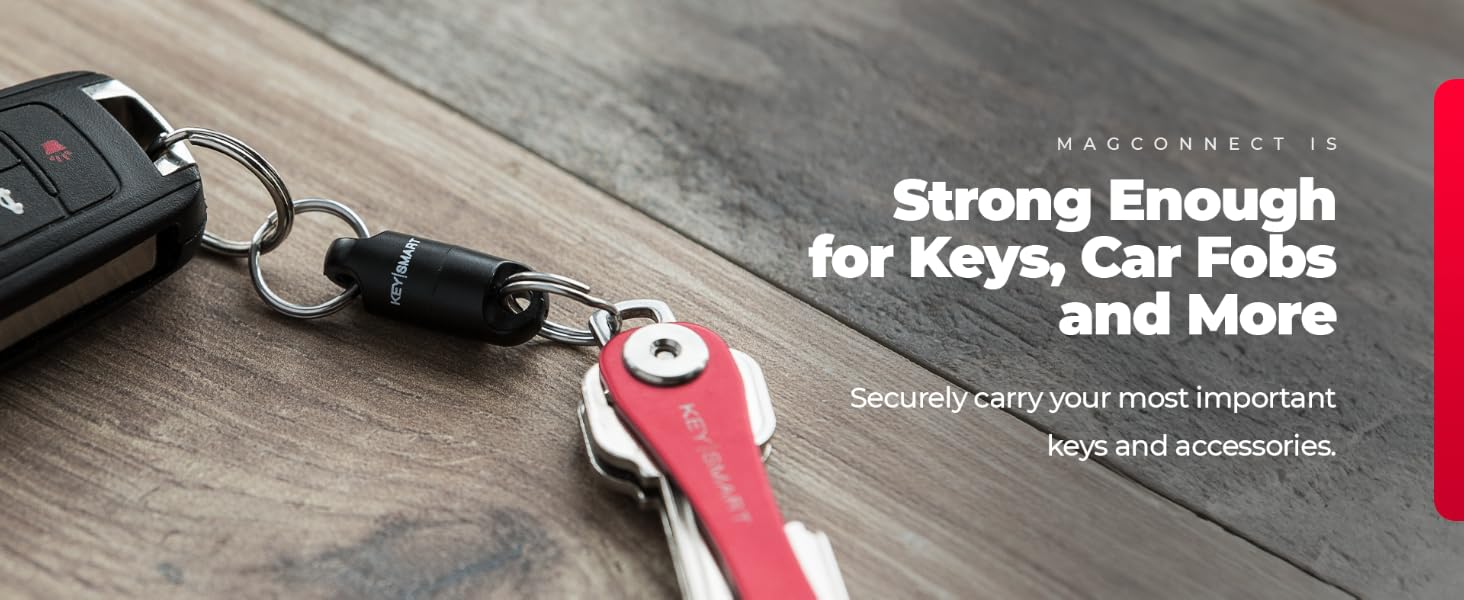 Keysmart magconnect quick disconnect keychain quick release magnetic magnetic key chain keys car fob