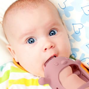 baby teether toy for 3months girl