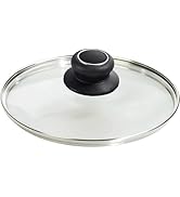 7 Inch Pot Lid Tempered Glass Pan Lid - Oven Safe Replacement Glass Lid for Frying Pan Wok Pot Sk...