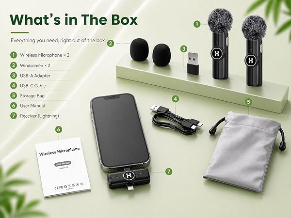 tiny microphone