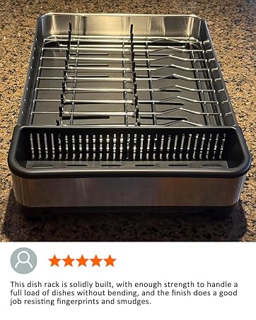 Ewaiira Stainless Steel Dish Racks for Kitchen Counter