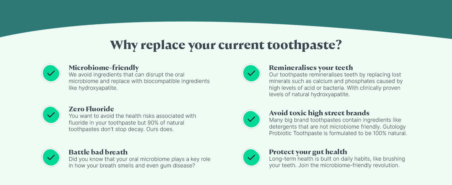 Why replace your current toothpaste