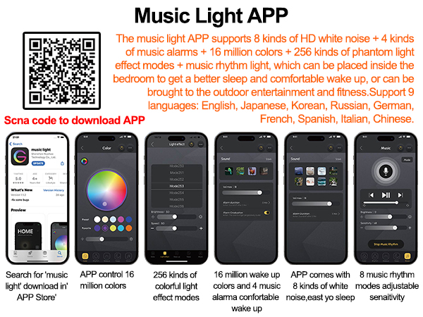 smart led table lamp