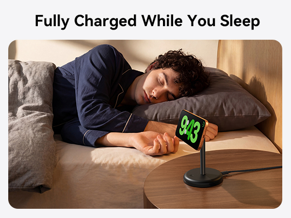 Safe Charged While you sleep
