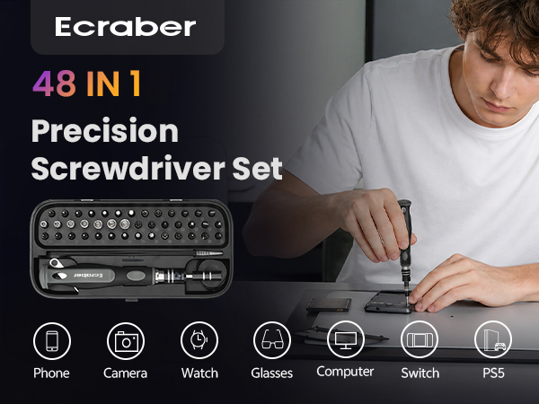 48 IN 1 PRECISION SCREWDRIVER SET