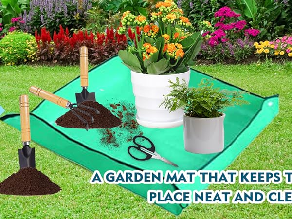 Plant Repotting Mat for Garden