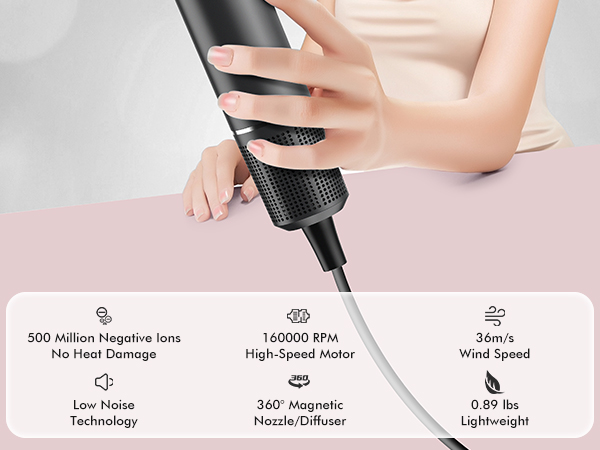 HAIR DRYER WIHT DIFFUSER