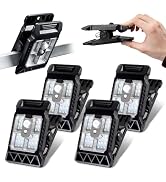 LIBLAIN Clip On Solar Lights Outdoor, Motion Sensor Solar Fence Lights with 3 Modes, Wireless Sec...