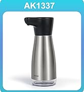 AIKE Magnetic Charging Waterproof Automatic Soap Dispenser for Liquid Soap Spot Resist Stainless ...