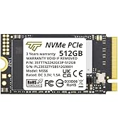 Timetec 512GB M.2 2242 SSD NVMe PCIe Gen3x4 3D NAND TLC Read/Write Speed Up to 2,100/1,600 MB/s C...