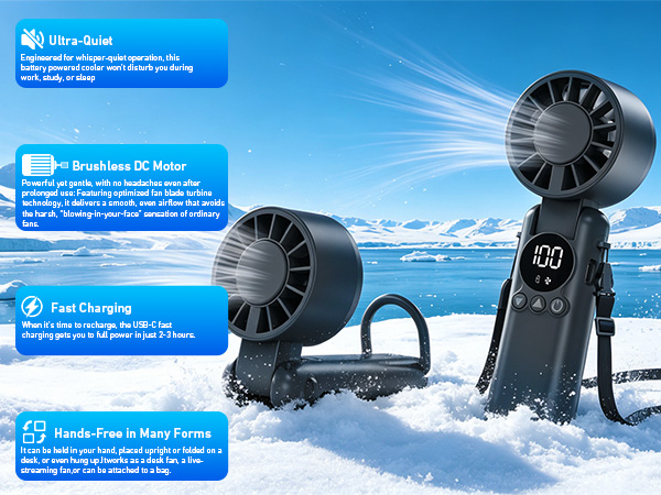 Portable Handheld Fan