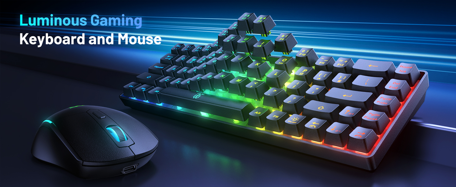 60% wireless keyboard
