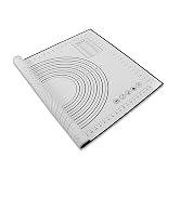 32x24" Black Extra Large Silicone Pastry Mat