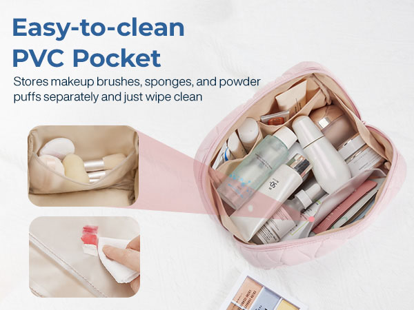 Easy-to-clean PVC Pocket