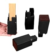 Ezprotekt 4 Inch Bed and Furniture Risers with Screw Clamp, Sofa Tables Chair Risers Only fit for...