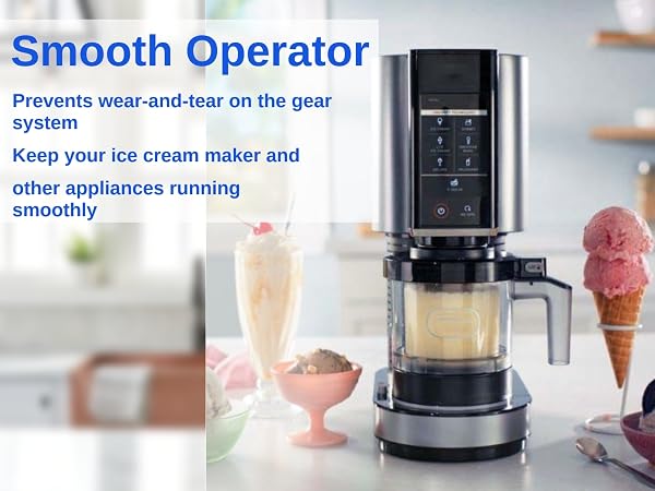 ice cream machine grease