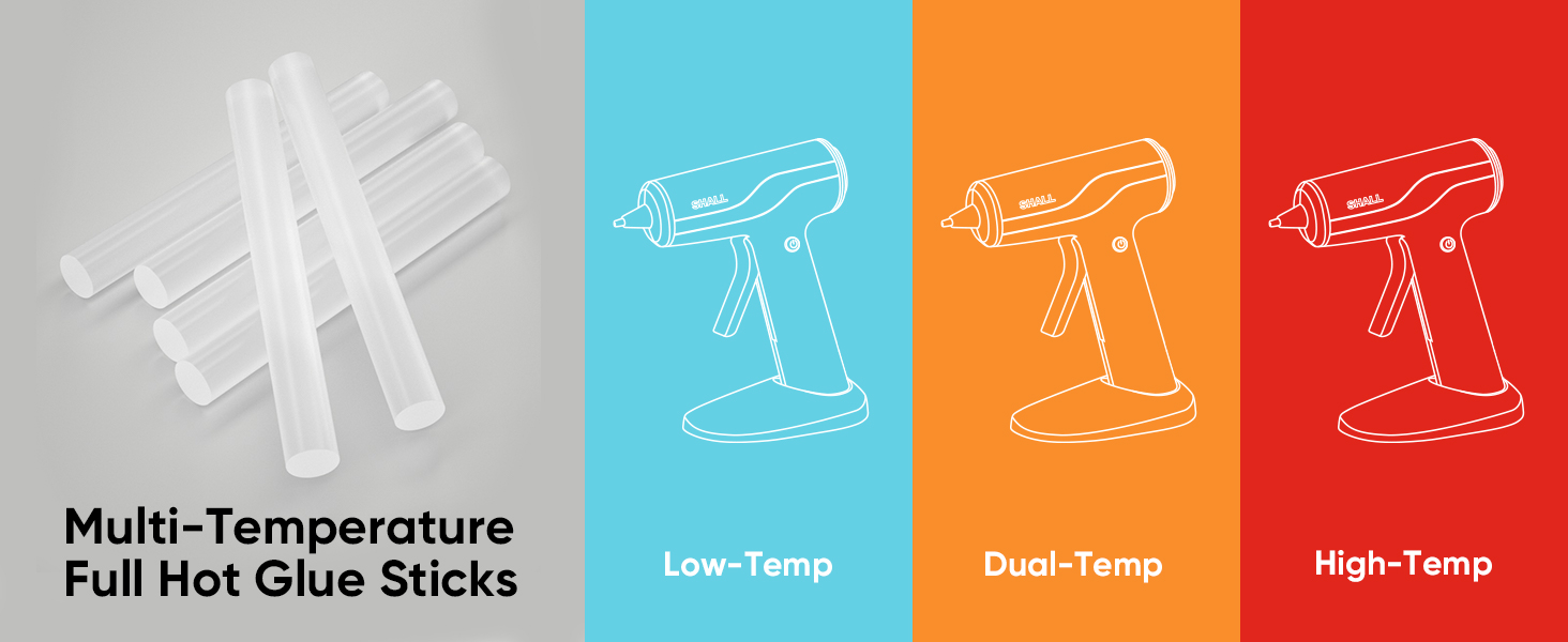 Suitable for Various Temperature Glue Guns