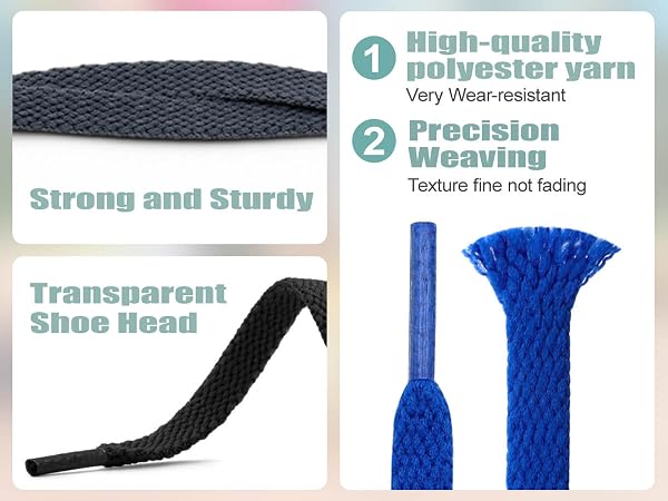 Flat Thick Shoe Laces